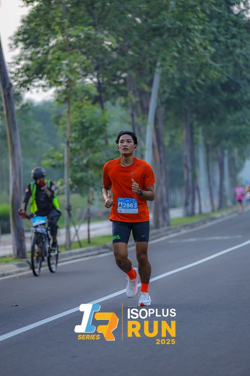 Race photo from ISOPLUS RUN 2025 - JAKARTA