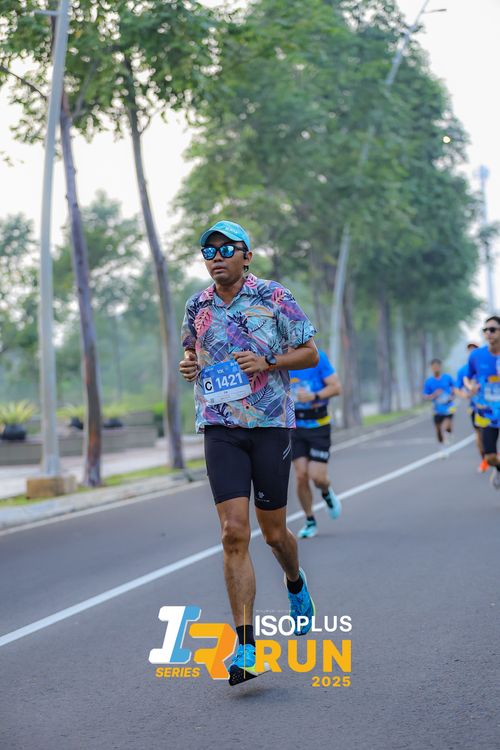 Race photo from ISOPLUS RUN 2025 - JAKARTA