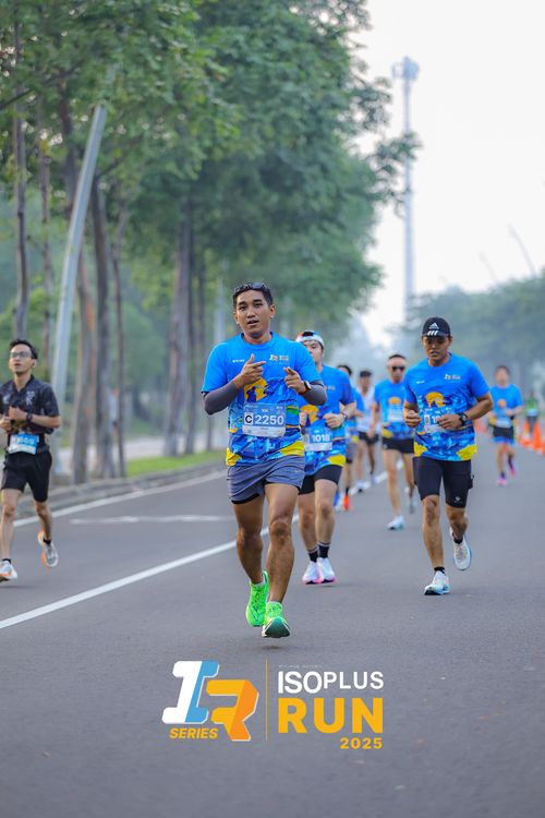 Race photo from ISOPLUS RUN 2025 - JAKARTA