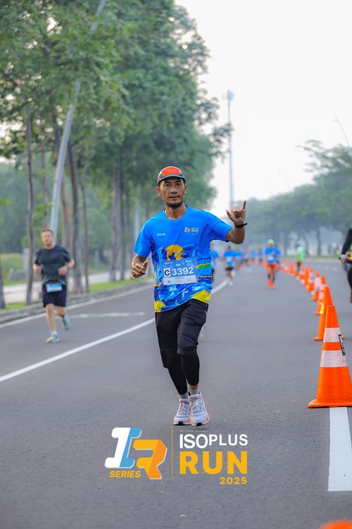 Race photo from ISOPLUS RUN 2025 - JAKARTA