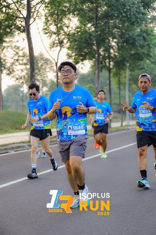 Race photo from ISOPLUS RUN 2025 - JAKARTA