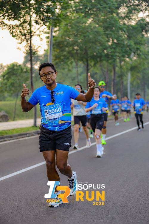 Race photo from ISOPLUS RUN 2025 - JAKARTA