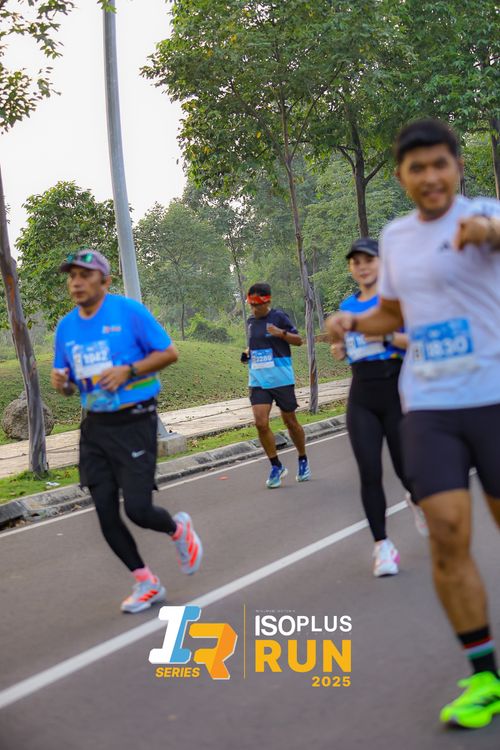 Race photo from ISOPLUS RUN 2025 - JAKARTA