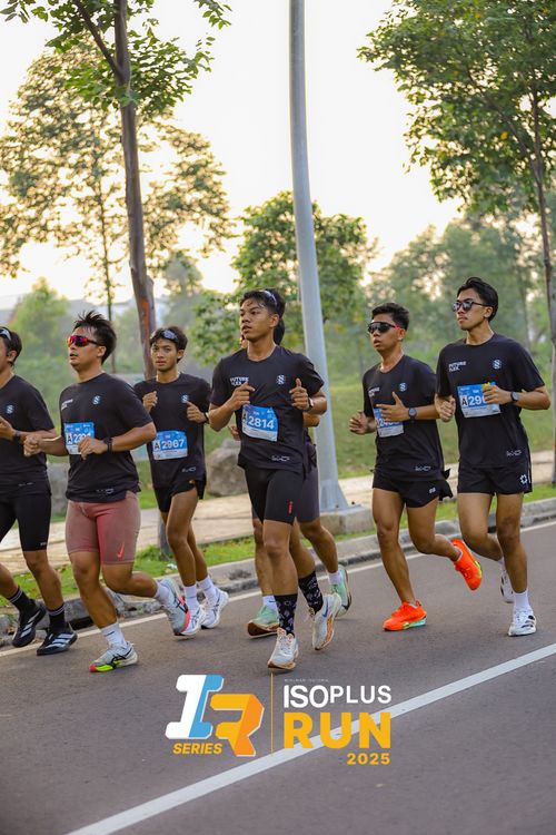 Race photo from ISOPLUS RUN 2025 - JAKARTA