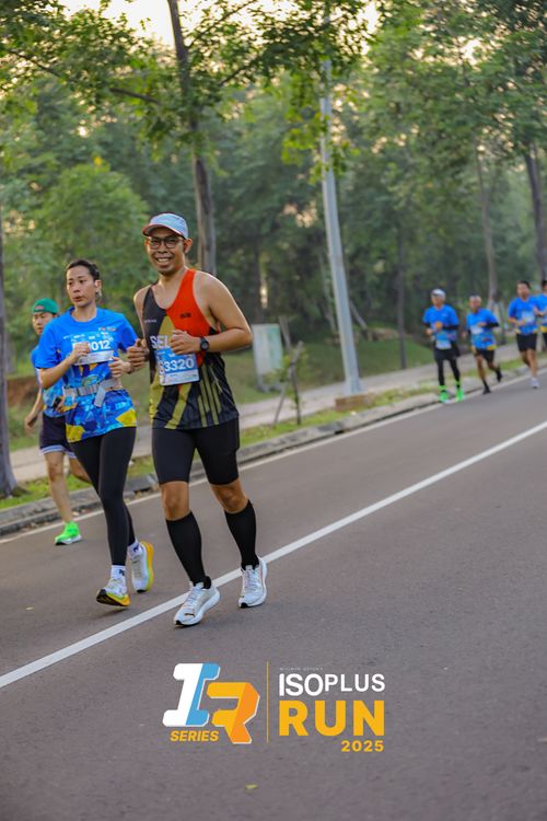 Race photo from ISOPLUS RUN 2025 - JAKARTA