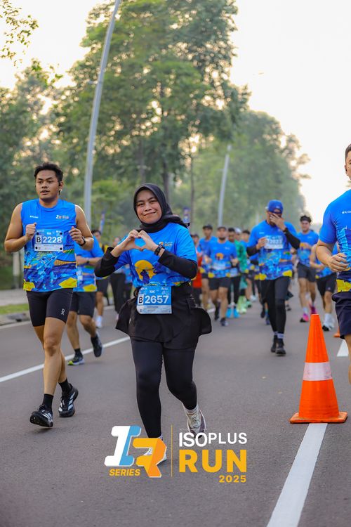 Race photo from ISOPLUS RUN 2025 - JAKARTA