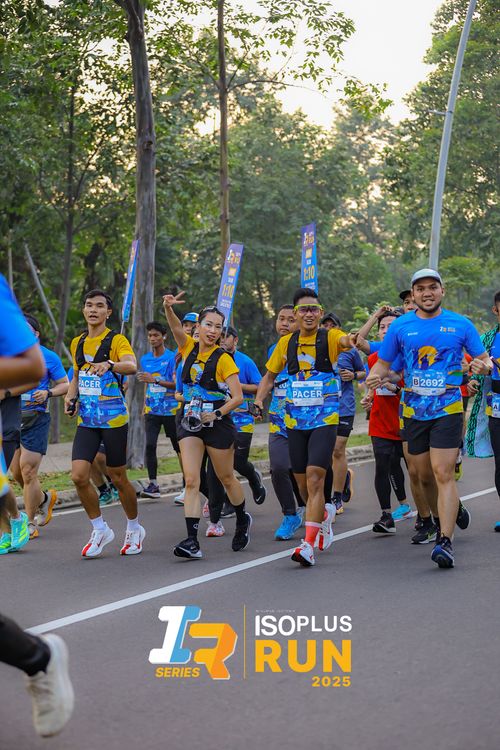Race photo from ISOPLUS RUN 2025 - JAKARTA