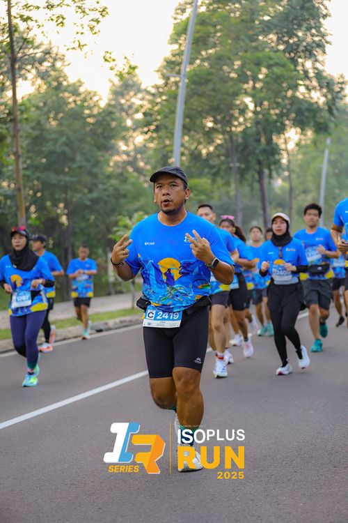 Race photo from ISOPLUS RUN 2025 - JAKARTA