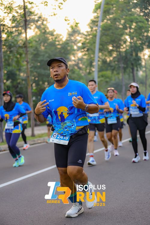 Race photo from ISOPLUS RUN 2025 - JAKARTA