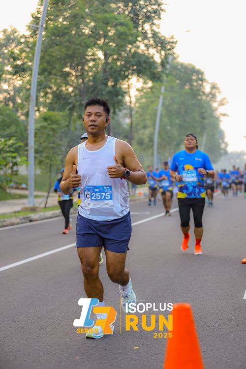 Race photo from ISOPLUS RUN 2025 - JAKARTA