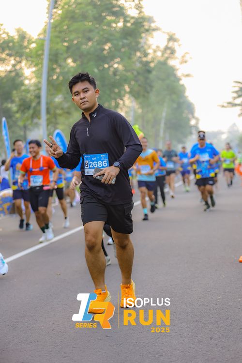 Race photo from ISOPLUS RUN 2025 - JAKARTA