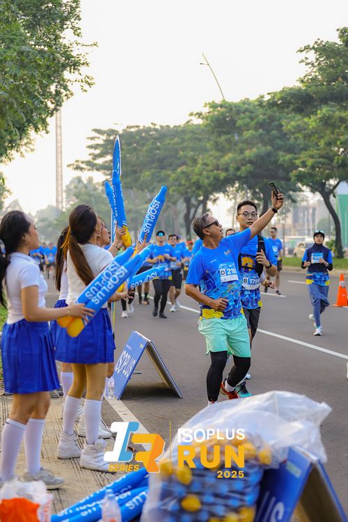 Race photo from ISOPLUS RUN 2025 - JAKARTA