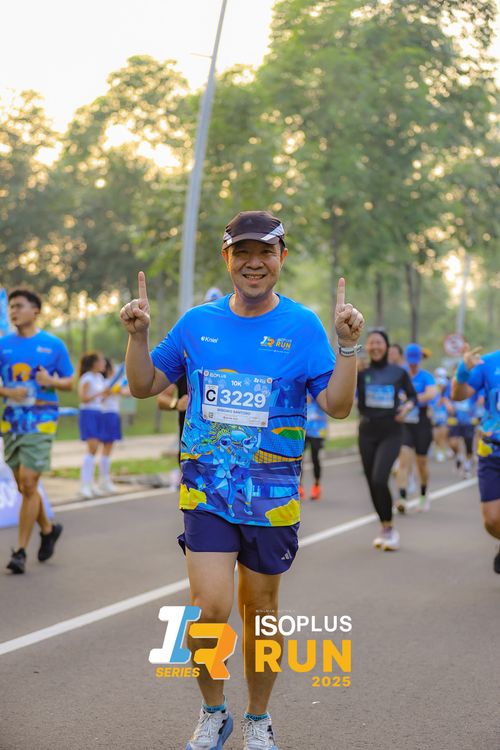 Race photo from ISOPLUS RUN 2025 - JAKARTA