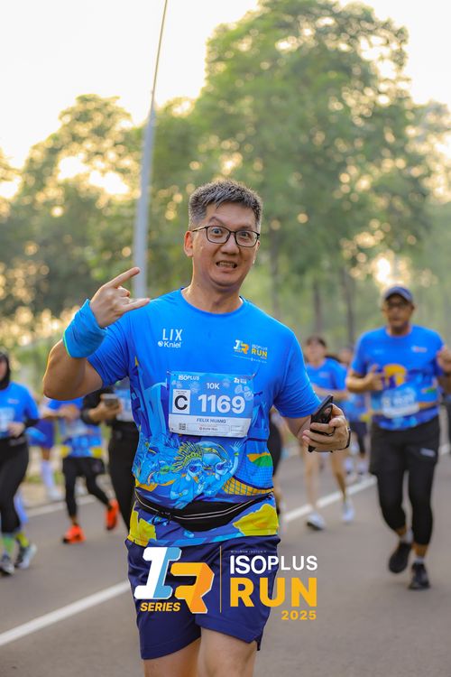 Race photo from ISOPLUS RUN 2025 - JAKARTA
