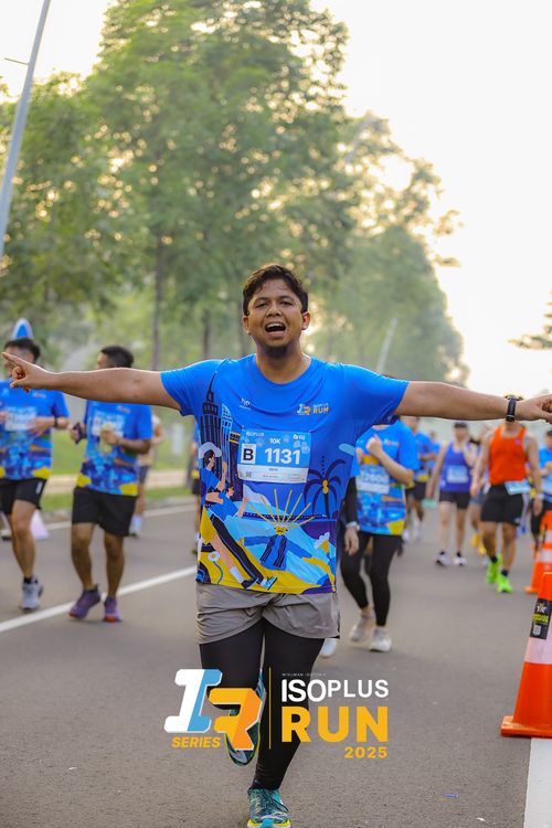 Race photo from ISOPLUS RUN 2025 - JAKARTA