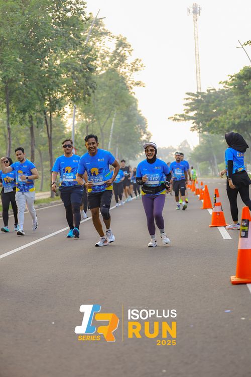 Race photo from ISOPLUS RUN 2025 - JAKARTA