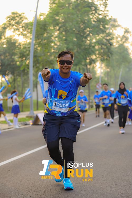 Race photo from ISOPLUS RUN 2025 - JAKARTA