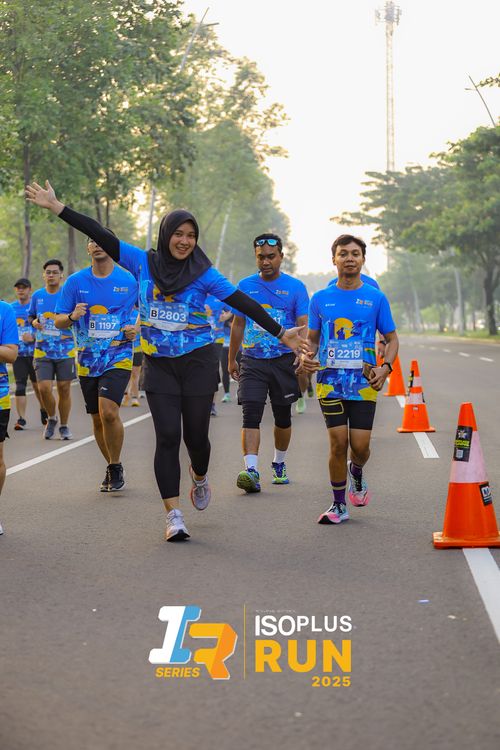 Race photo from ISOPLUS RUN 2025 - JAKARTA