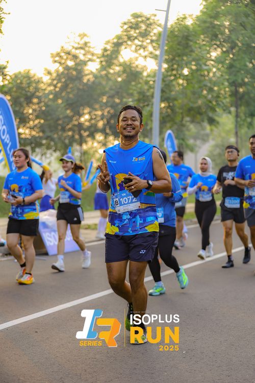 Race photo from ISOPLUS RUN 2025 - JAKARTA