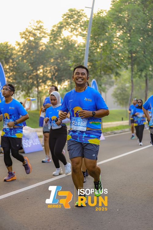 Race photo from ISOPLUS RUN 2025 - JAKARTA