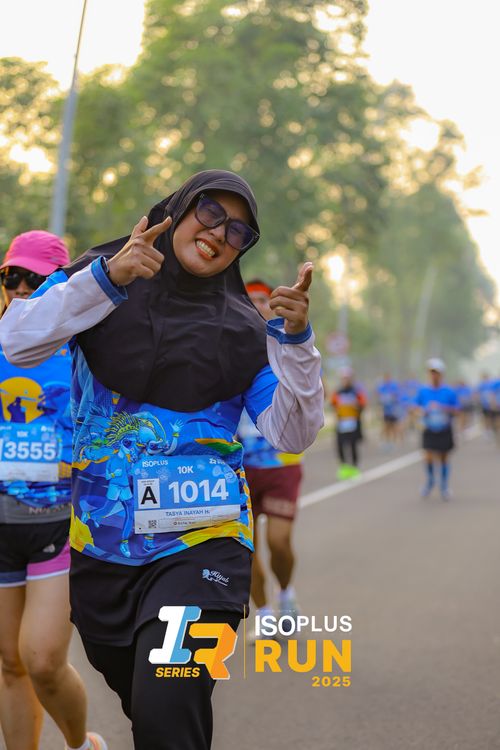 Race photo from ISOPLUS RUN 2025 - JAKARTA