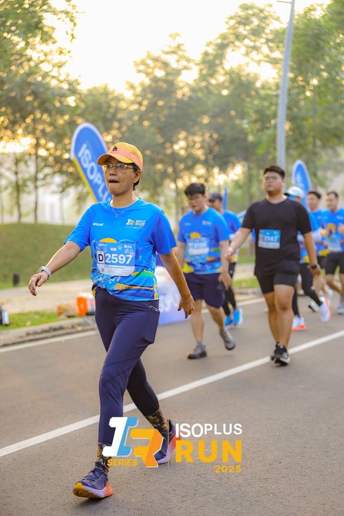 Race photo from ISOPLUS RUN 2025 - JAKARTA