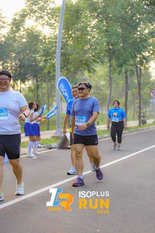 Race photo from ISOPLUS RUN 2025 - JAKARTA