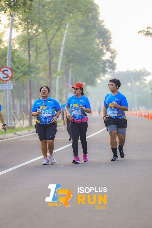 Race photo from ISOPLUS RUN 2025 - JAKARTA