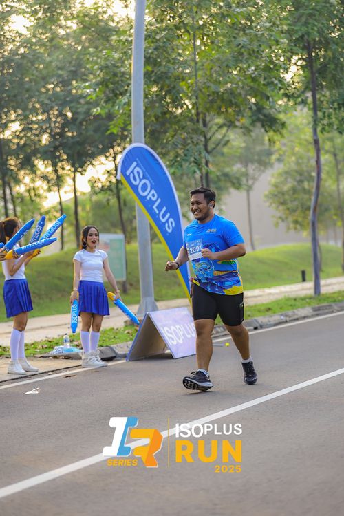 Race photo from ISOPLUS RUN 2025 - JAKARTA