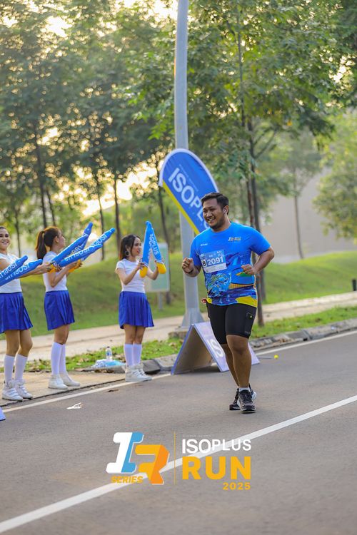 Race photo from ISOPLUS RUN 2025 - JAKARTA