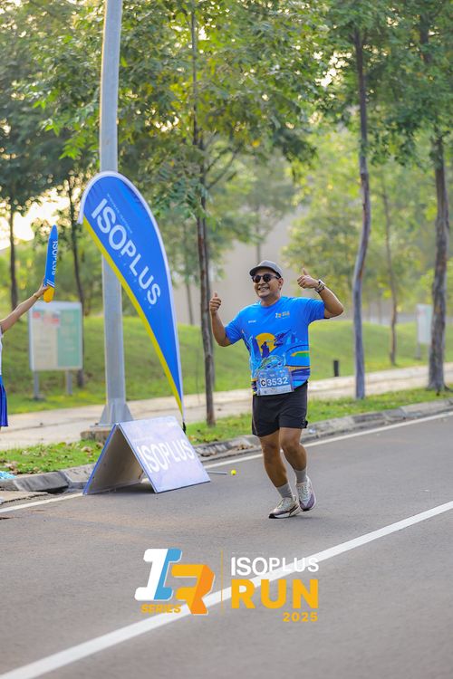 Race photo from ISOPLUS RUN 2025 - JAKARTA