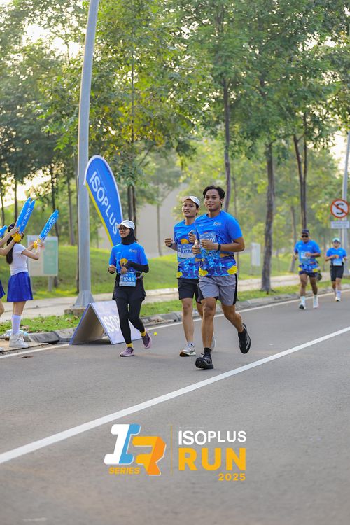 Race photo from ISOPLUS RUN 2025 - JAKARTA