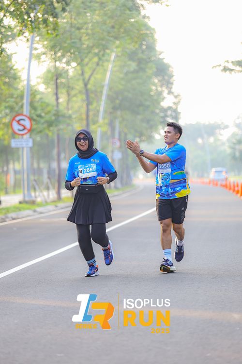 Race photo from ISOPLUS RUN 2025 - JAKARTA