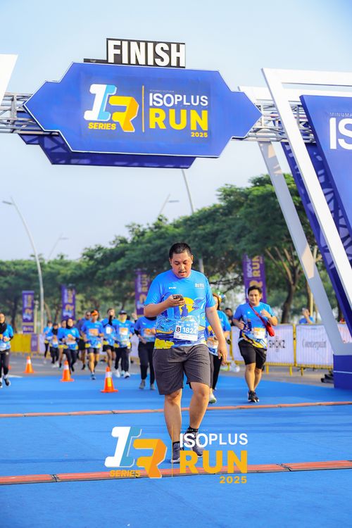 Race photo from ISOPLUS RUN 2025 - JAKARTA