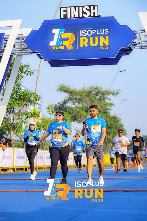 Race photo from ISOPLUS RUN 2025 - JAKARTA