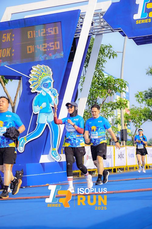 Race photo from ISOPLUS RUN 2025 - JAKARTA