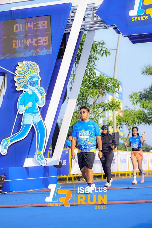 Race photo from ISOPLUS RUN 2025 - JAKARTA
