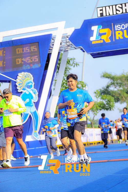 Race photo from ISOPLUS RUN 2025 - JAKARTA