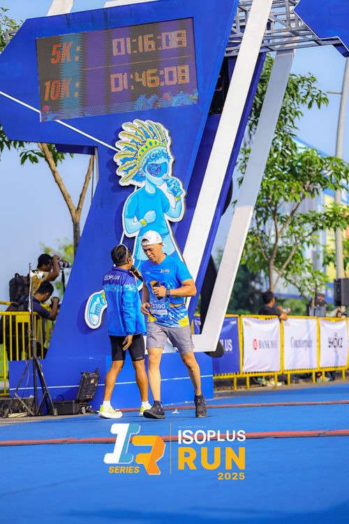 Race photo from ISOPLUS RUN 2025 - JAKARTA