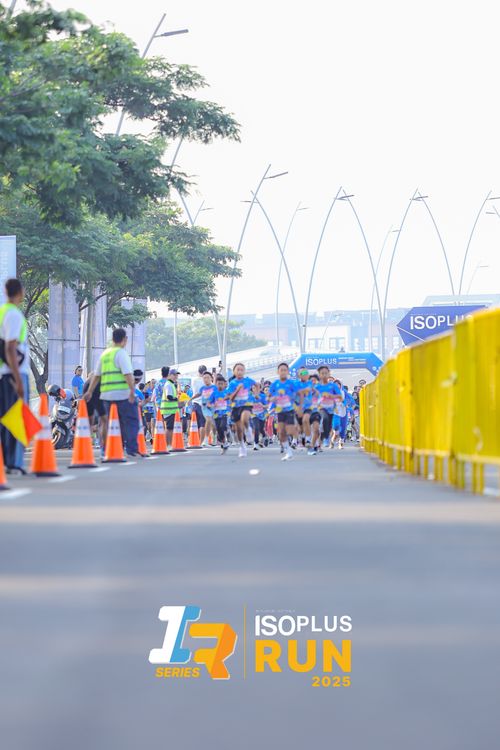 Race photo from ISOPLUS RUN 2025 - JAKARTA