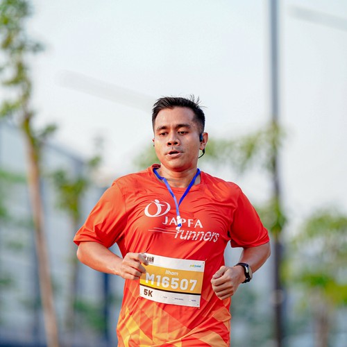 Race photo from YUK TRAVEL RUN
