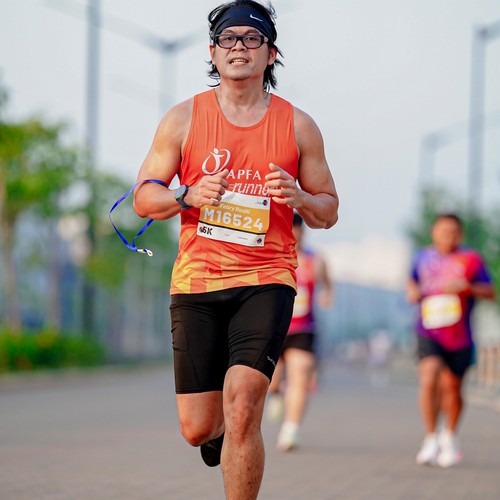Race photo from YUK TRAVEL RUN