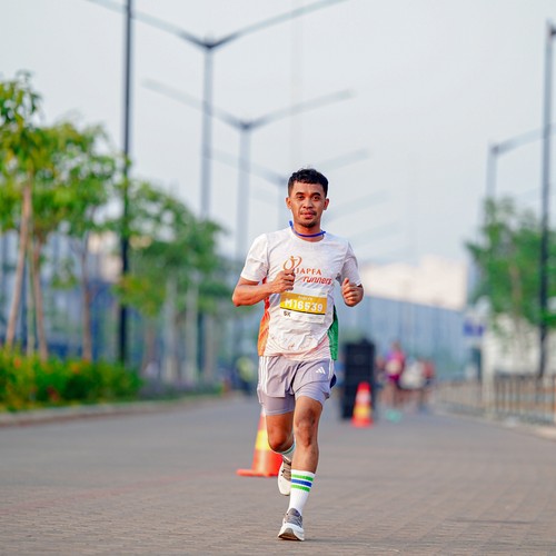 Race photo from YUK TRAVEL RUN