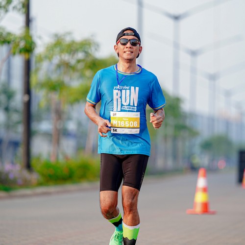 Race photo from YUK TRAVEL RUN