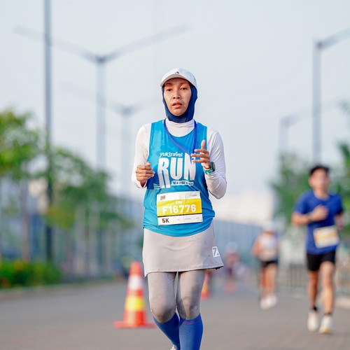 Race photo from YUK TRAVEL RUN