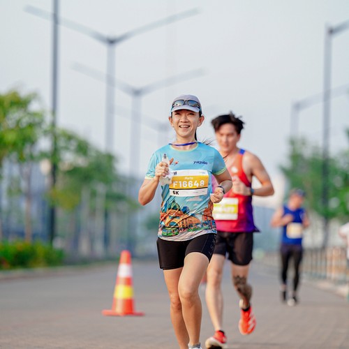 Race photo from YUK TRAVEL RUN