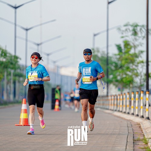 Race photo from YUK TRAVEL RUN