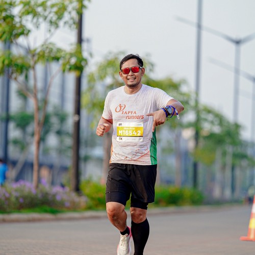 Race photo from YUK TRAVEL RUN