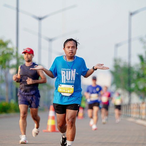 Race photo from YUK TRAVEL RUN