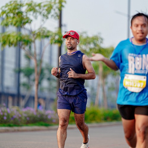 Race photo from YUK TRAVEL RUN